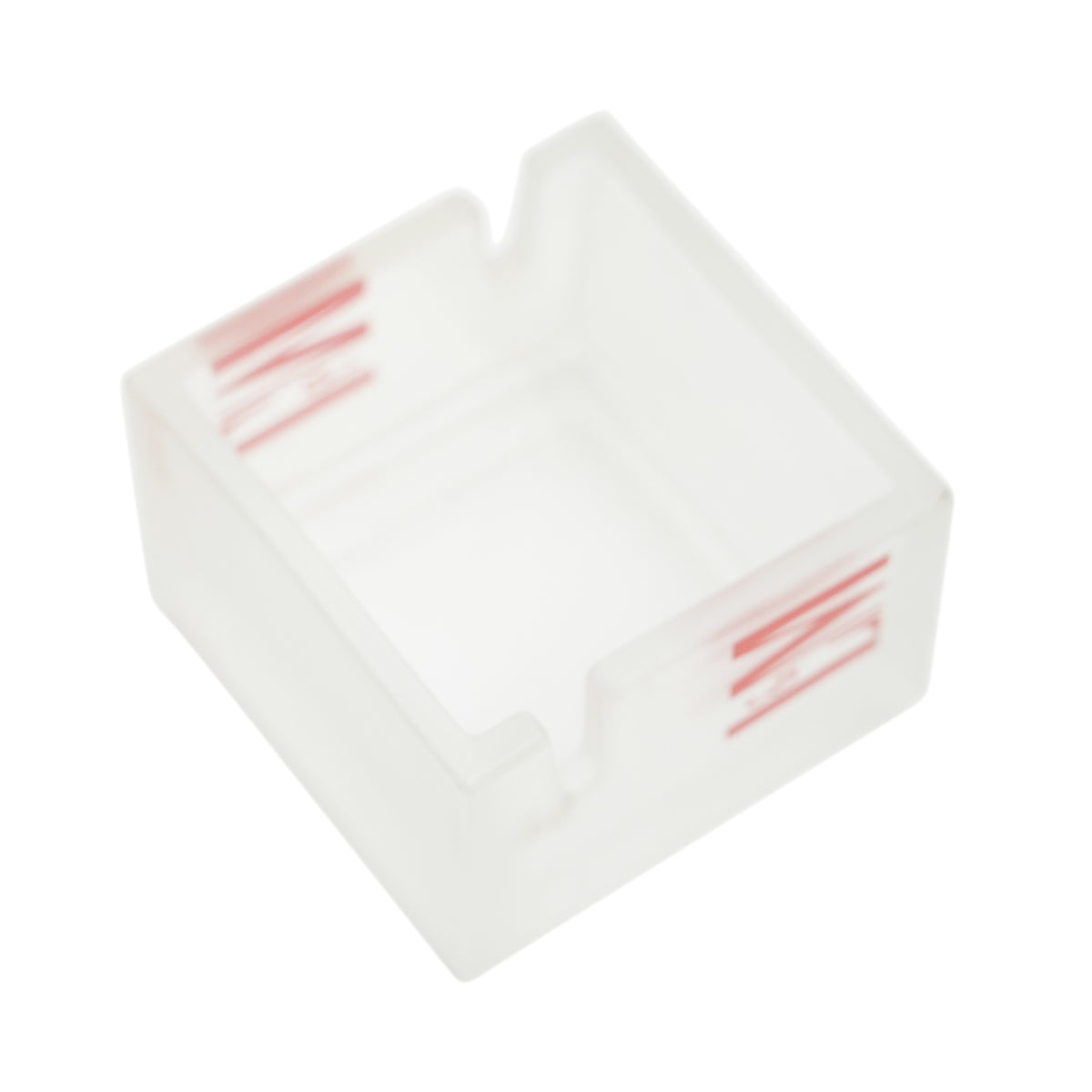 L&M Zigaretten Aschenbecher Frosted-Design Quadratisch Massiv Smoke Rauch Bar – Ansicht 2