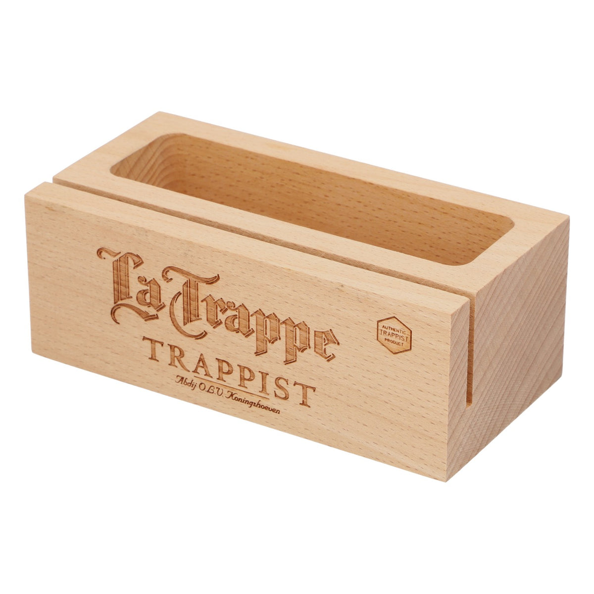 La Trappe Bier Tischaufsteller Kartenhalter Preistafel Echtholz – Ansicht 4