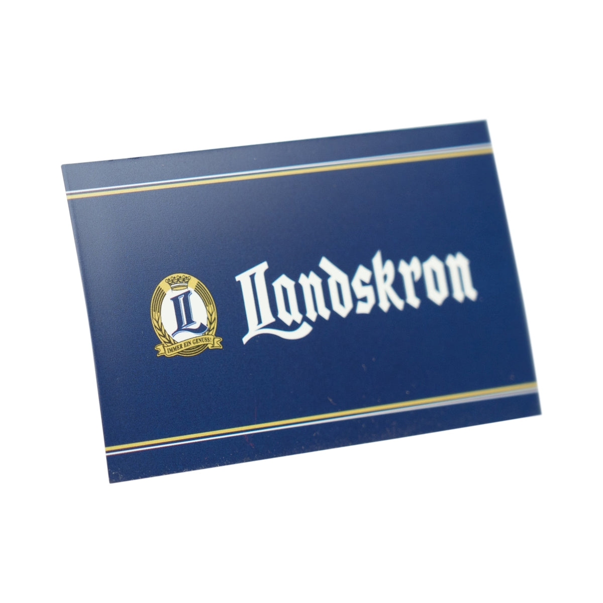 Landskron Bier Bierdeckel Ständer Träger Halter Untersetzer Gläser Bar Deko blau – Ansicht 2