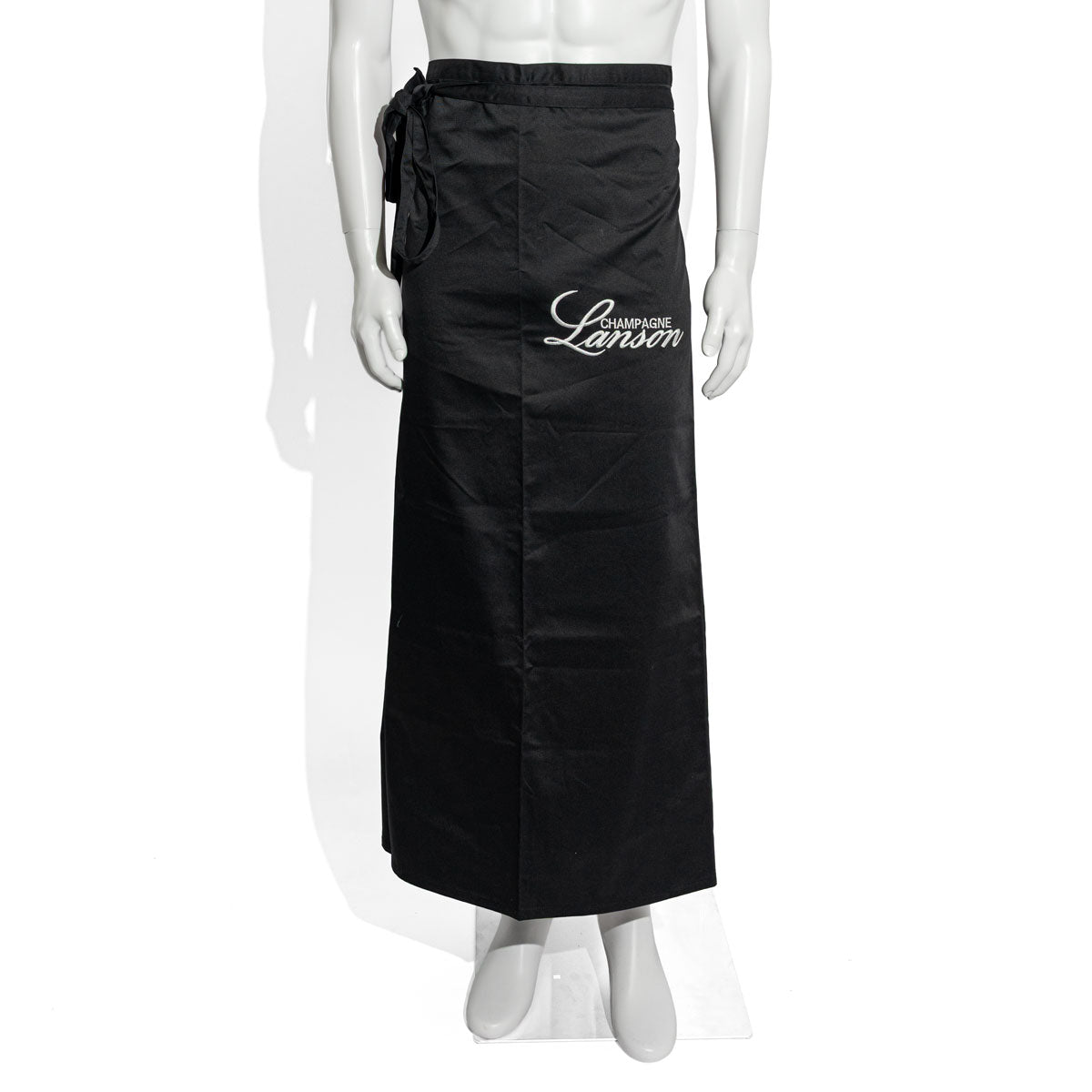 Lanson Champagner Schürze Barschürze Bistroschürze Schwarz Logo Horizontal