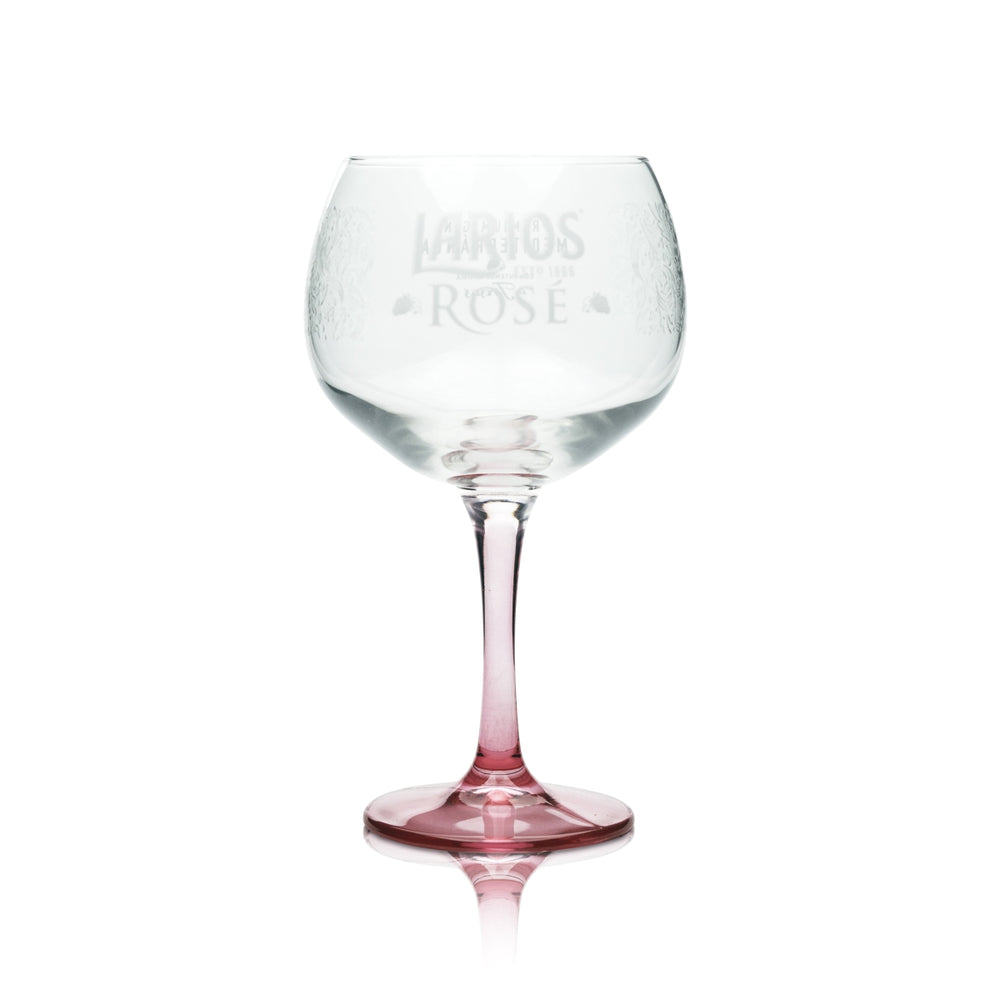 Larios Rose Gin Glas 0,4l Ballonglas Rosa Cocktail Gläser Copa Longdrink Tonic
