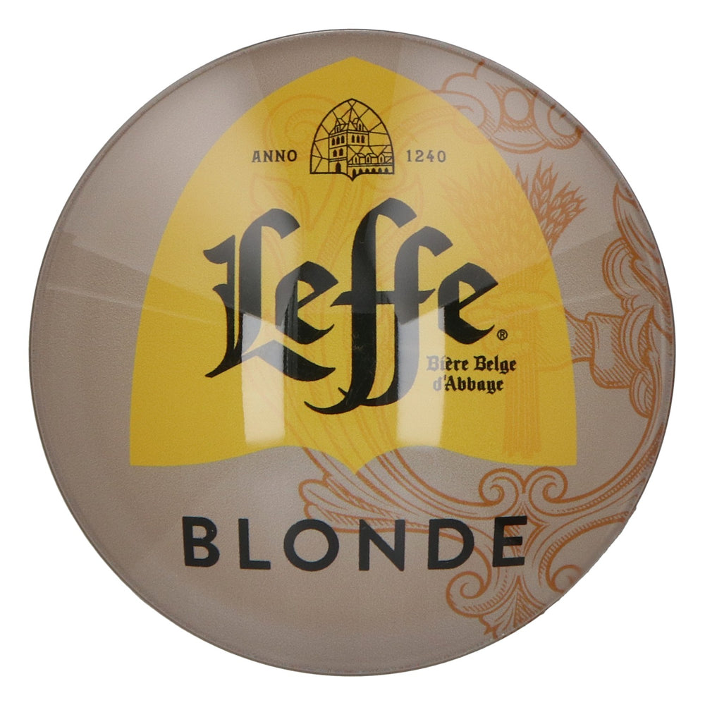 Leffe Bier Zapfhahn-Schild Medallion Blonde