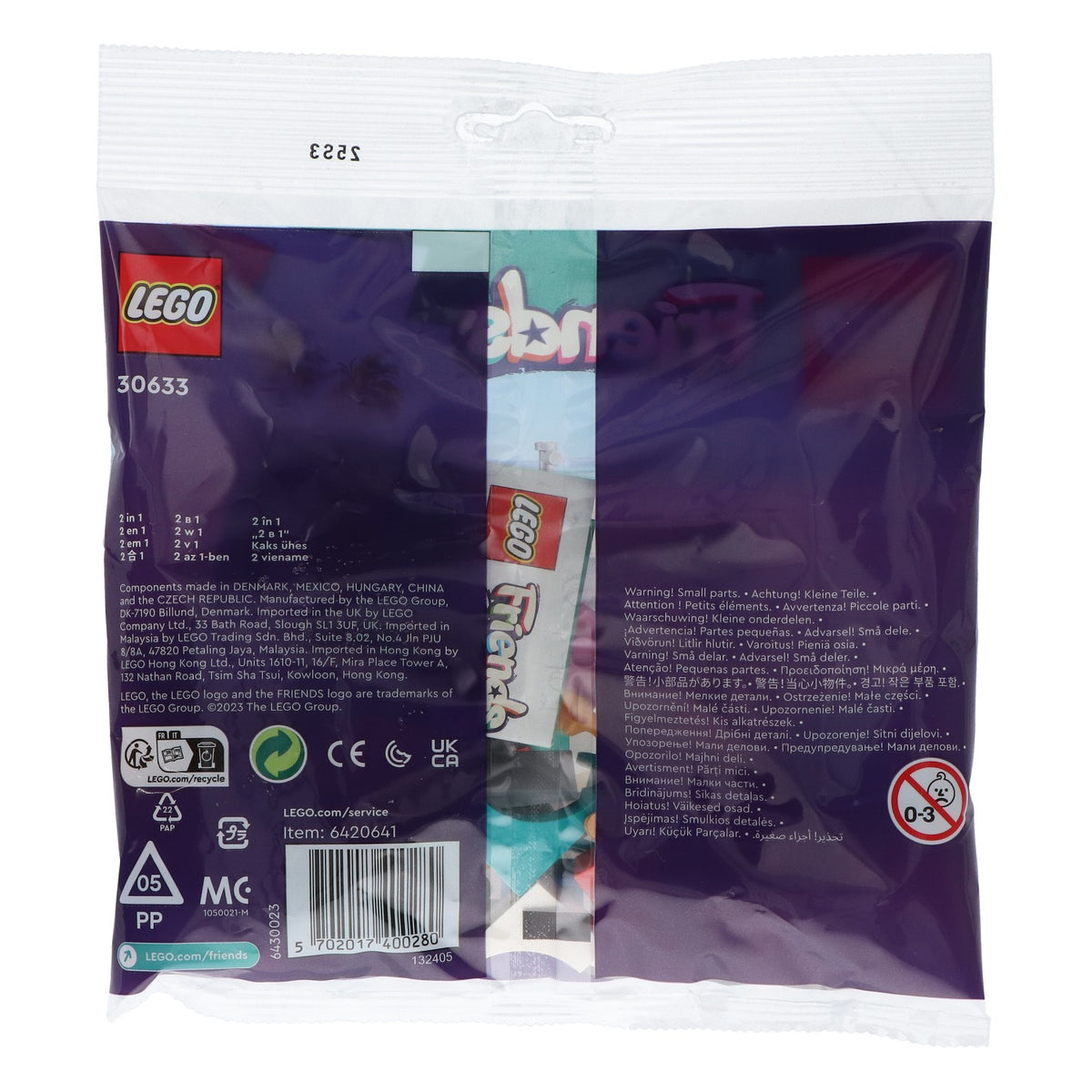 Lego Spielzeug Lego Friends 30633 Skateboardrampe – Ansicht 2