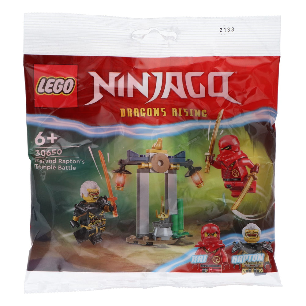 Lego Spielzeug Lego Ninjago 30650 Kais und Raptons Duell im Tempel