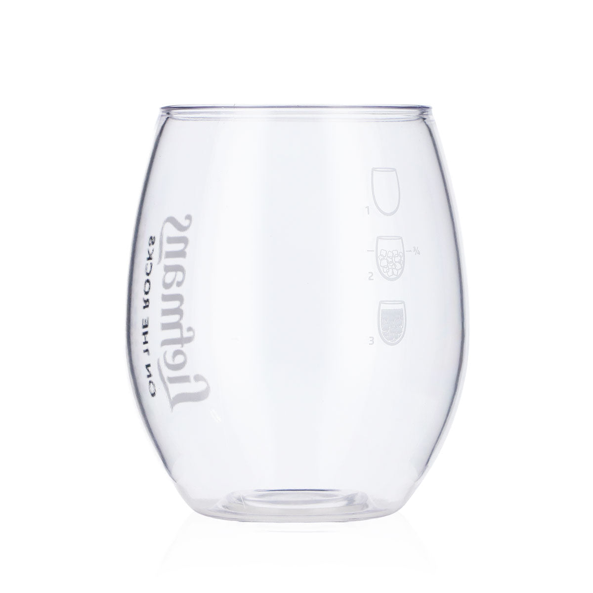 Liefmans Bier Acrylglas Biergläser Kunststoff Becher 0,39l On the Rocks – Ansicht 3