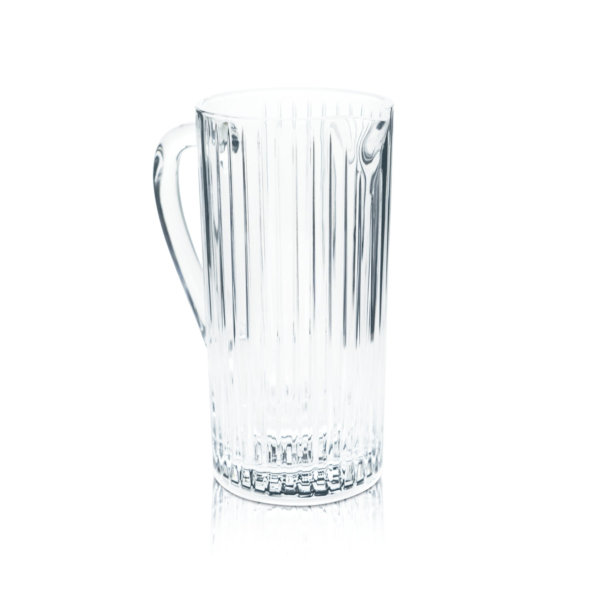 Likör 43 Glas 1l Karaffe Pitcher Kontur Relief Krug Henkel Kanne Gastro Gläser – Ansicht 2