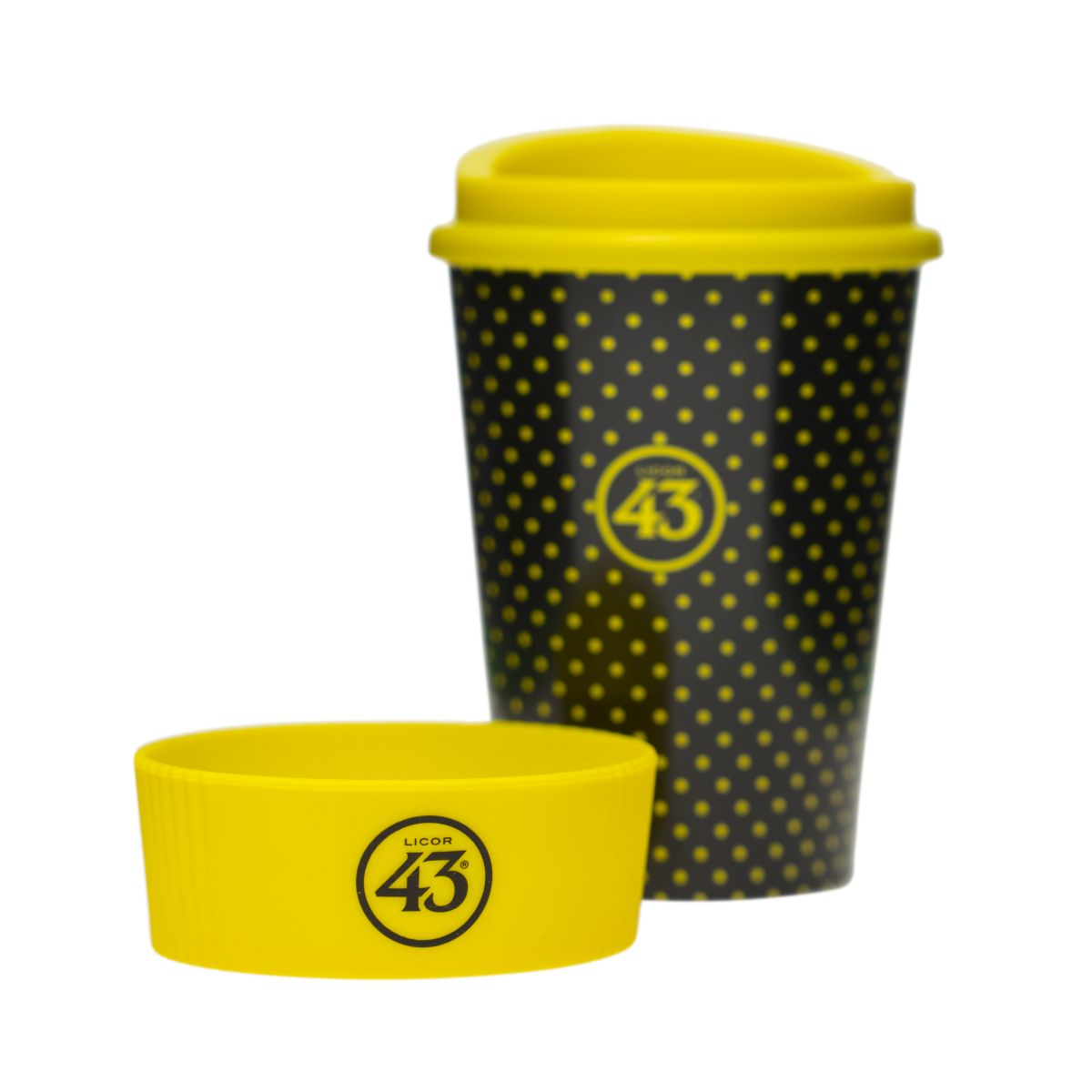 Likör 43 Kaffeebecher Thermobecher Glas 0,36l Togo Becher Tee Heißgetränke Kako – Ansicht 3