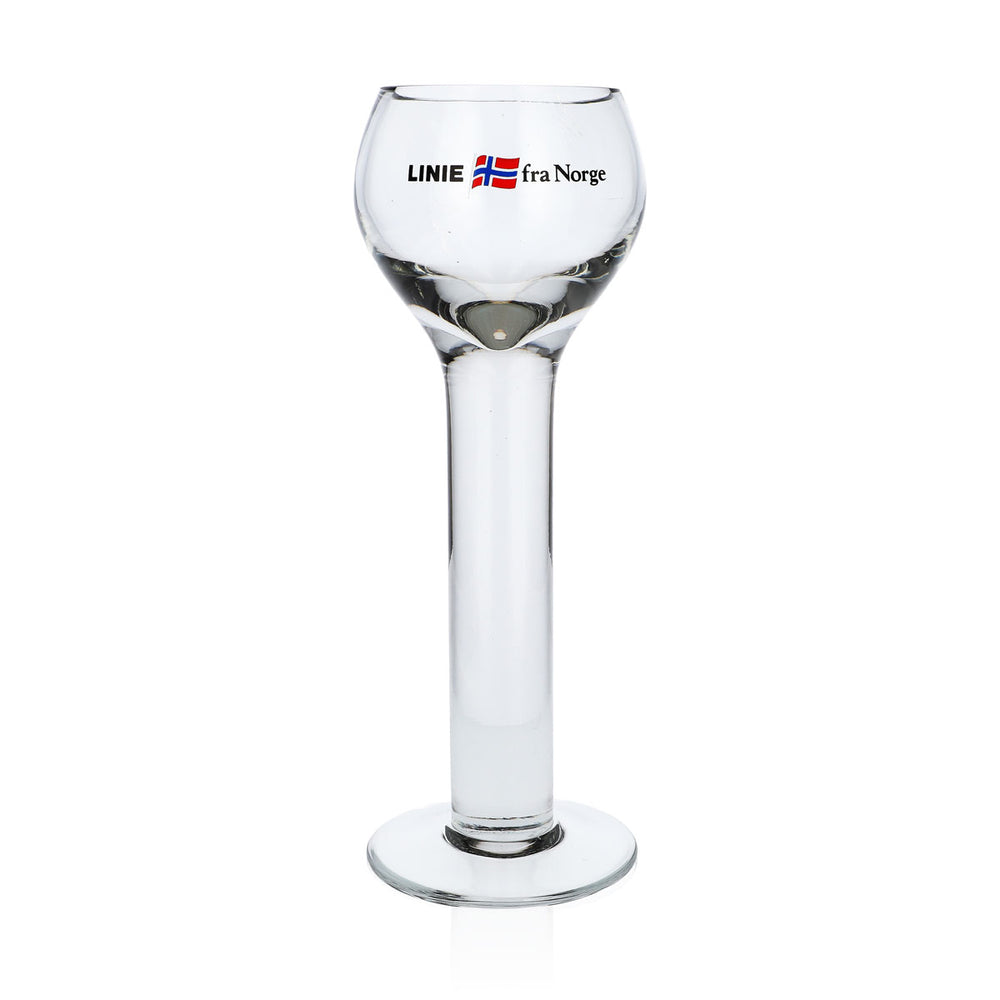 Linie Akuavit Norge Likör Glas Riesen Stamper 11,5cm Schnapsglas Shotglas