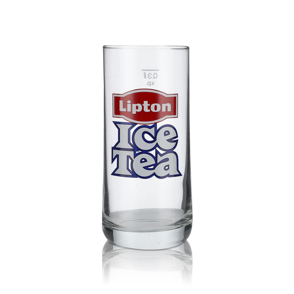 Lipton Eistee Glas 0,3l Gläser Longdrinkglas Cocktailglas Retro IceTea