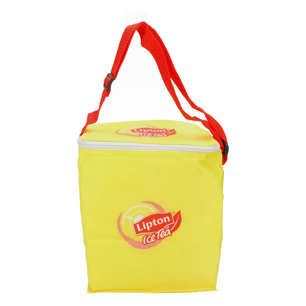 Lipton Eistee Kühltasche Cooler Bag Retro Camping Strandtasche Icebag Mini Gelb