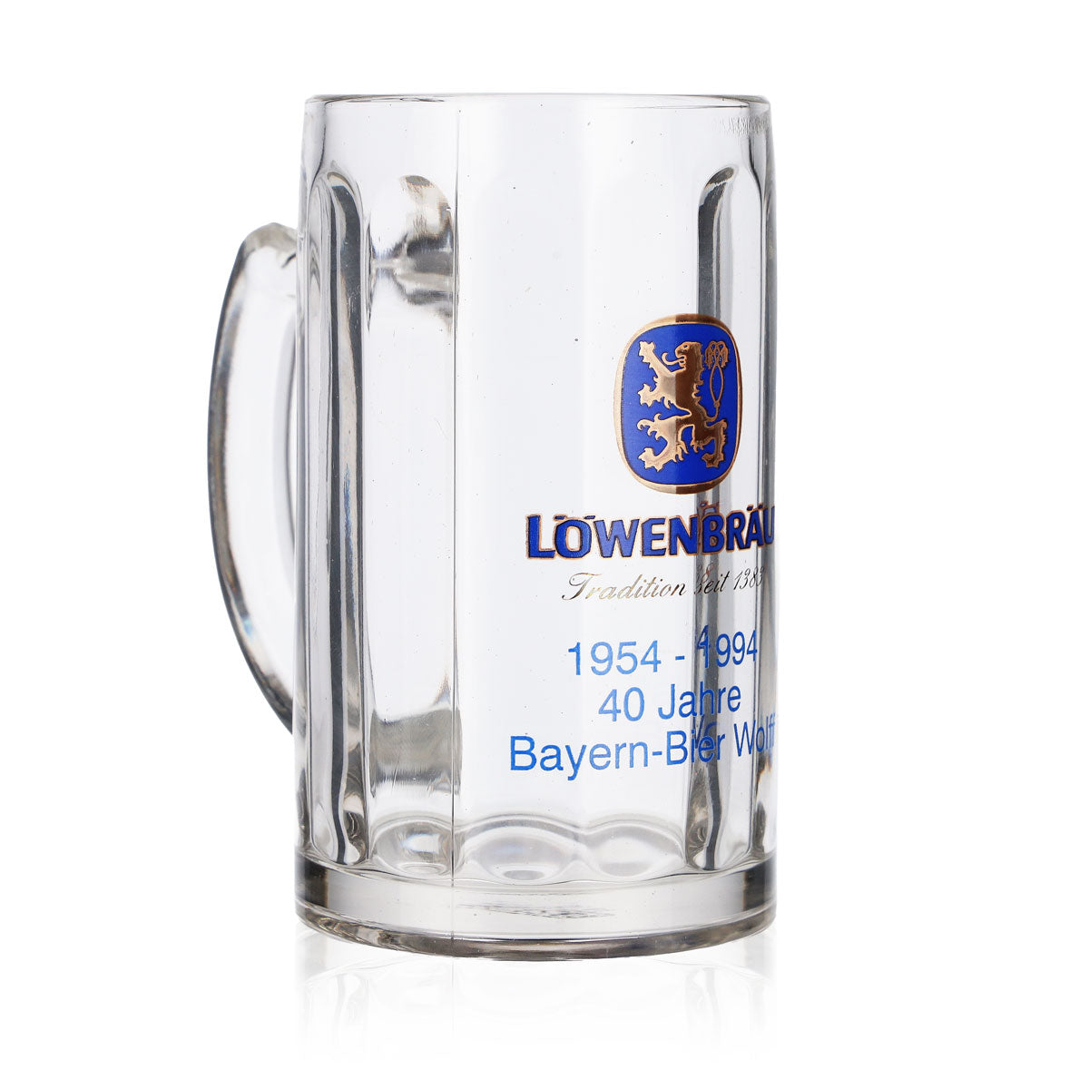 Löwenbräu Bierglas Glas Seidel Krug Krüge 0,3l 40 Jahre Rastal Glückauf – Ansicht 2