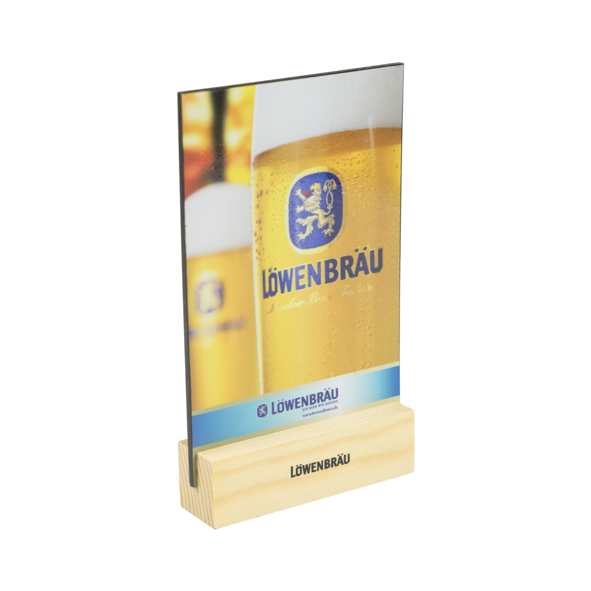 5x Löwenbräu Tischaufsteller Mini Kreidetafel Gastro Kneipe Bistro Speisen Getränke – Ansicht 2
