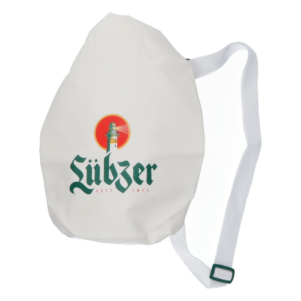 Lübzer Bier Drybag Trackingtasche Outdoortasche Camping-Bag Wasserdicht – Ansicht 2