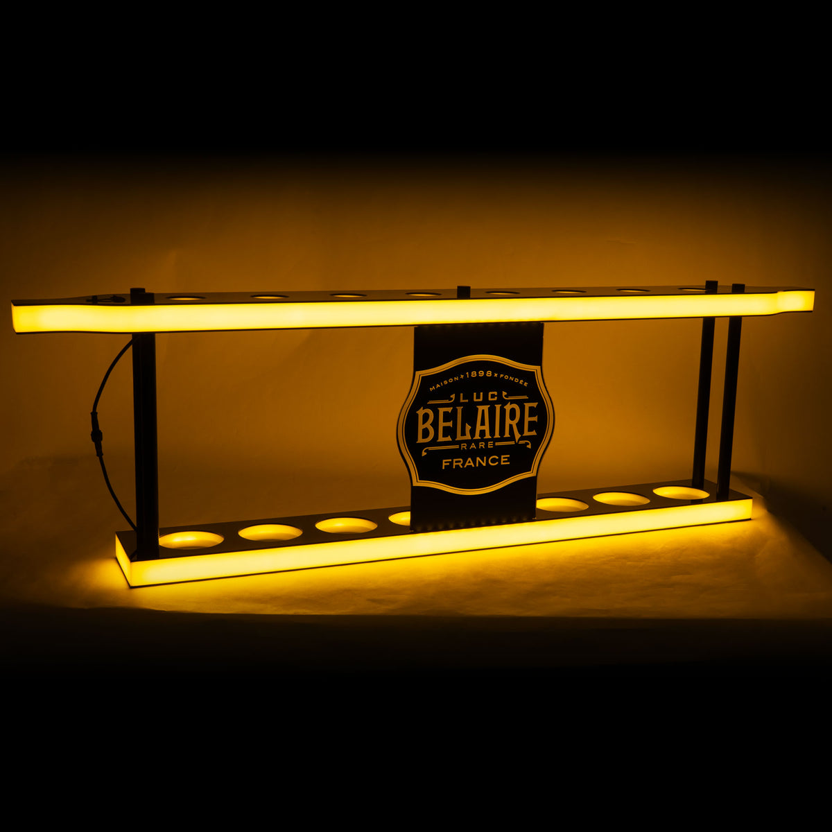 Luc Belaire Glorifier Luminated LED Dual Color 8 Bottles Zweistöckig Dekoration – Ansicht 7