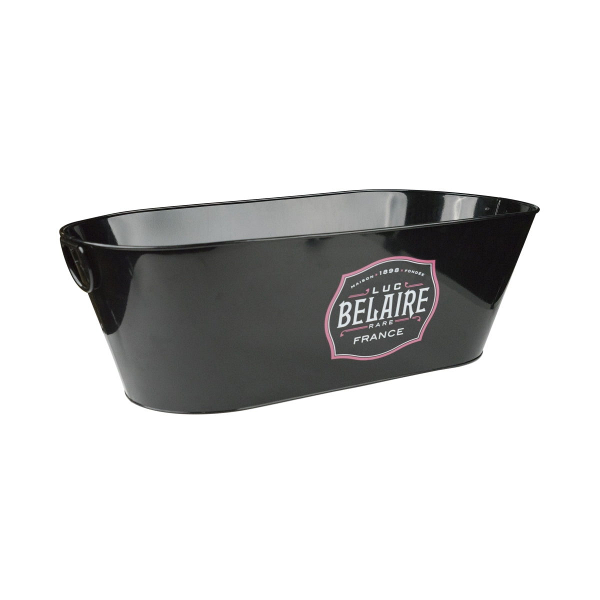 Luc Belaire Kühler Schaumwein XL Metallwanne Rose Flaschen Cooler Ice Eiswürfel – Ansicht 2