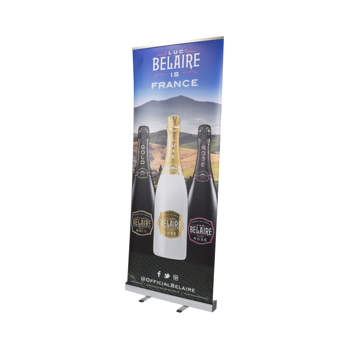 Luc Belaire Messe-Aufsteller Spotlight Werbe Advertisement Event Veranstaltung – Ansicht 2