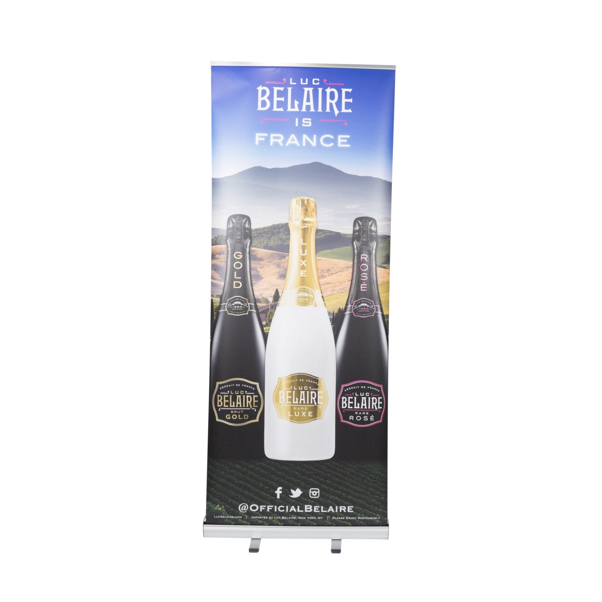 Luc Belaire Messe-Aufsteller Spotlight Werbe Advertisement Event Veranstaltung – Ansicht 3