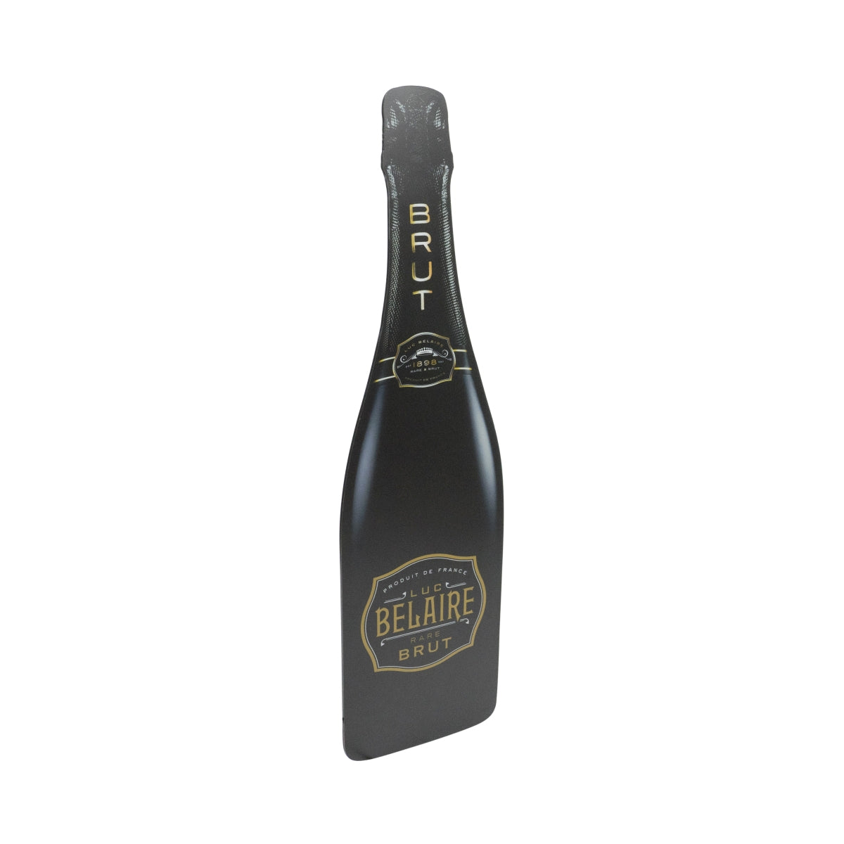 Luc Belaire Werbeschild LED Brut Gold Schaumwein Aufsteller Leuchtreklame Licht