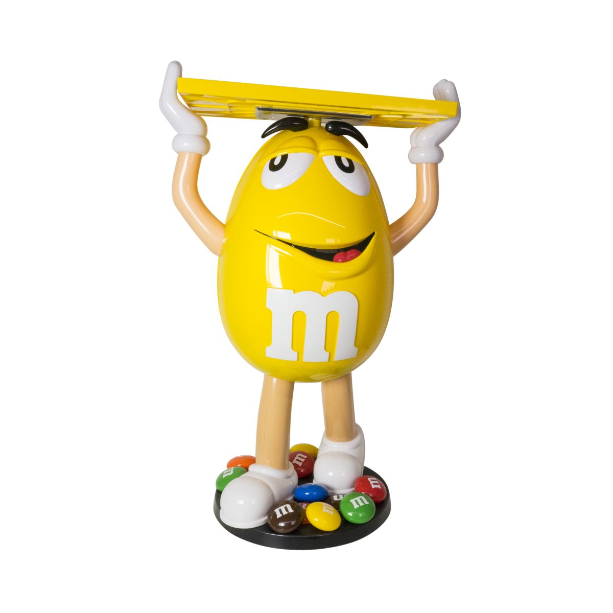 M&Ms Aufsteller Yellow Character Display Gelbe Figur Mars Werbeaufsteller Merch