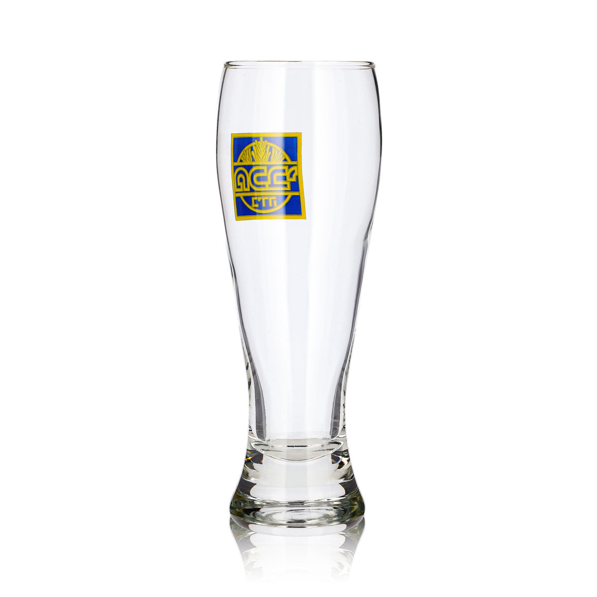 Maccabee Bier Glas 0,4l Pokal hebräisch – Ansicht 4
