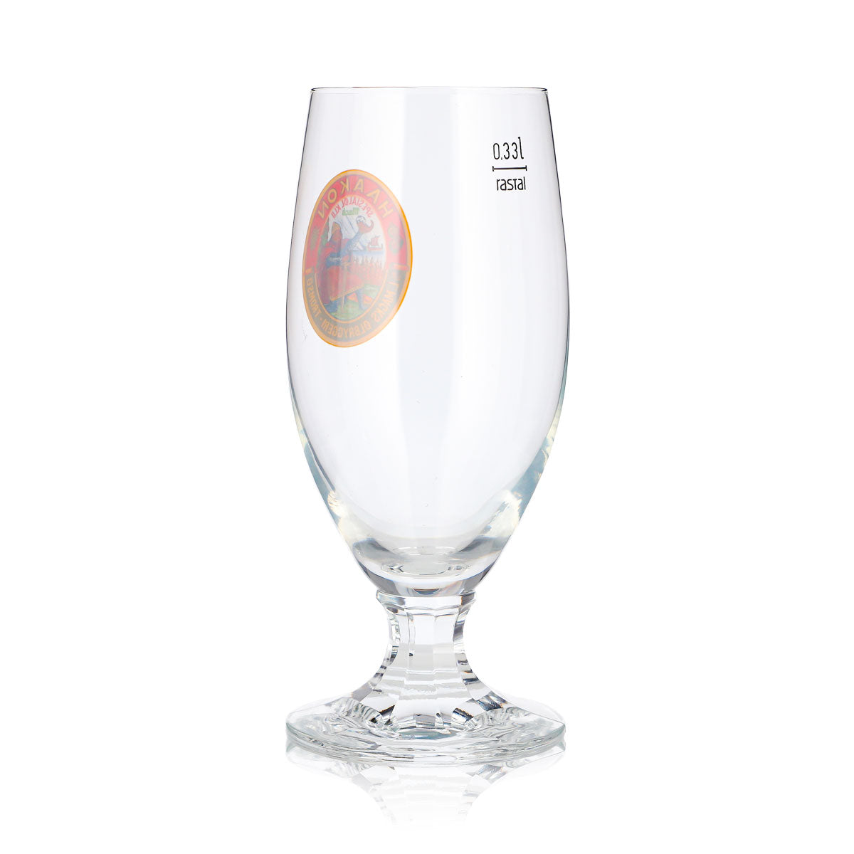 Macks Olbyggeri Bier Glas 0,33l Pokal Haakon – Ansicht 4