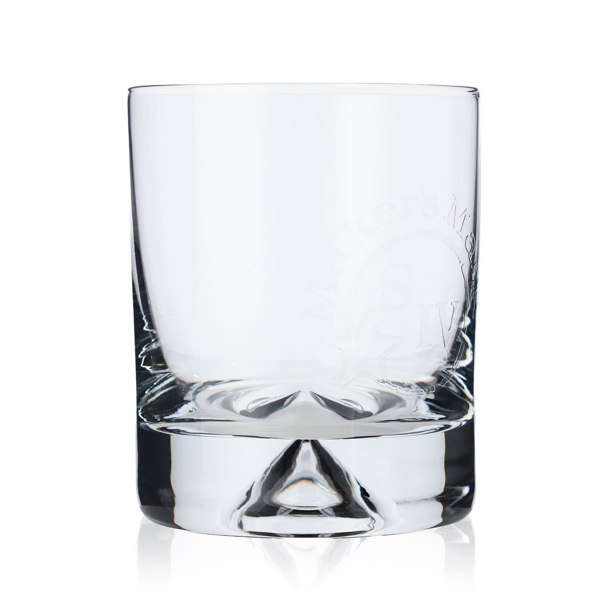 6x Makers Mark Whisky Glas 0,3l Gläser Tumbler dicker Fuß STD Logo – Ansicht 3