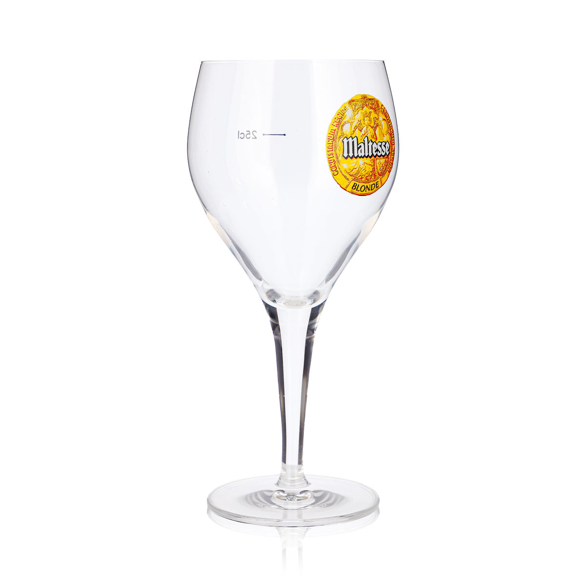 Maltesse Bier Glas 0,25l Pokal Blonde – Ansicht 3