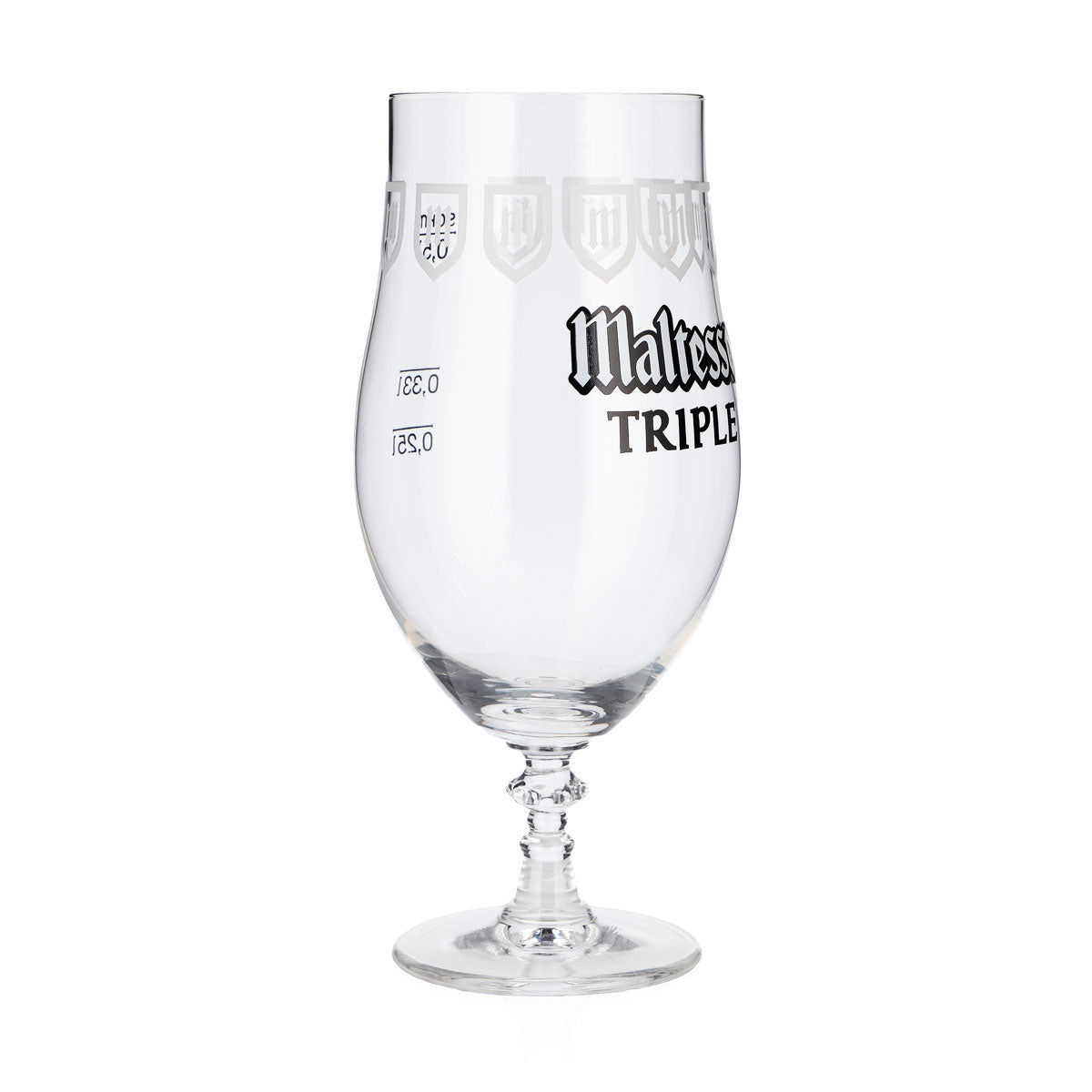 Maltesse Bier Glas 0,5l Pokal – Ansicht 2