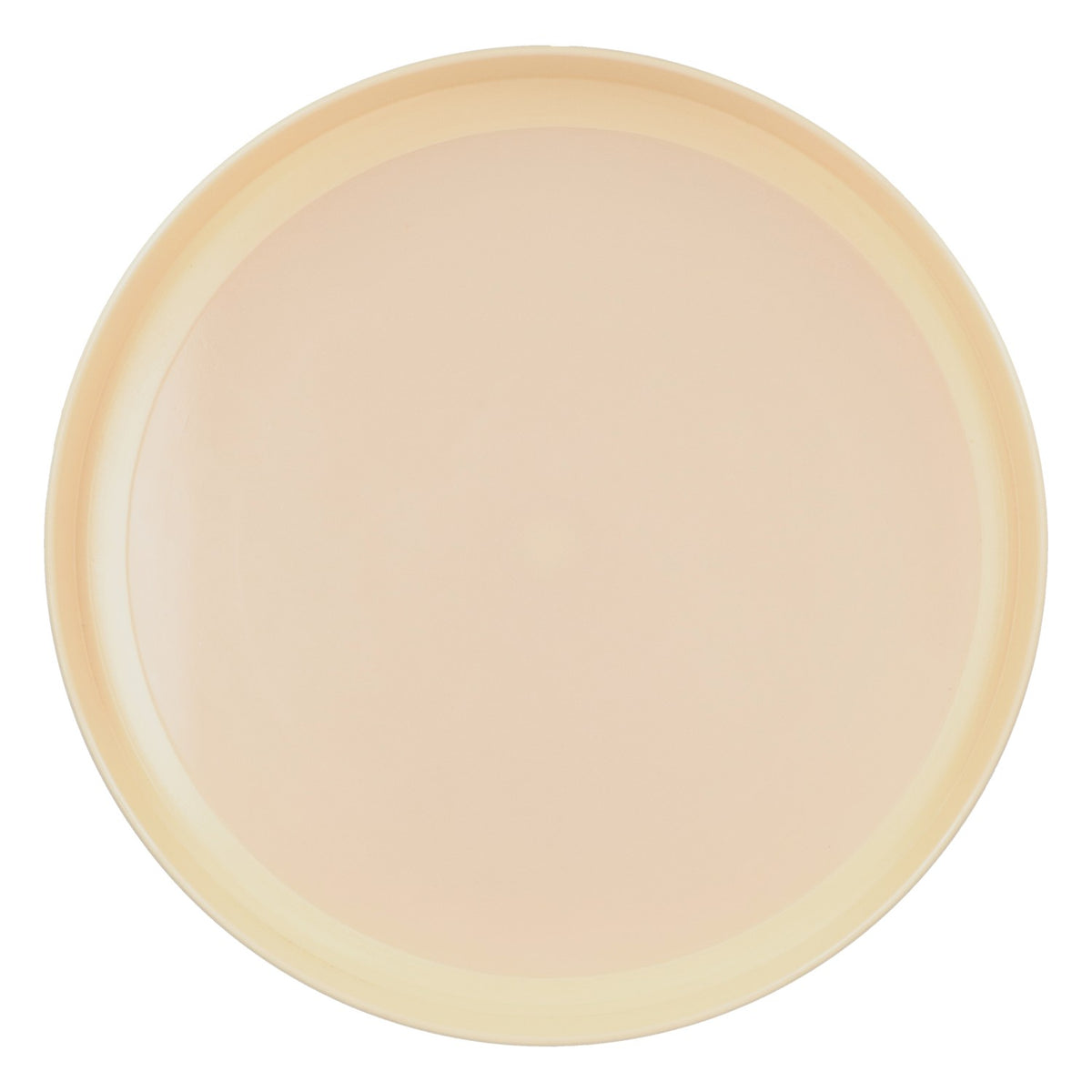 Mariacron Weinbrand Rundtablett Serviertablett Kellnertablett beige – Ansicht 3