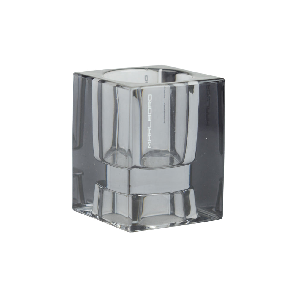 Marlboro Windlicht Teelicht Kerzen Halter Ständer Frosted Glas Candle Light Bar