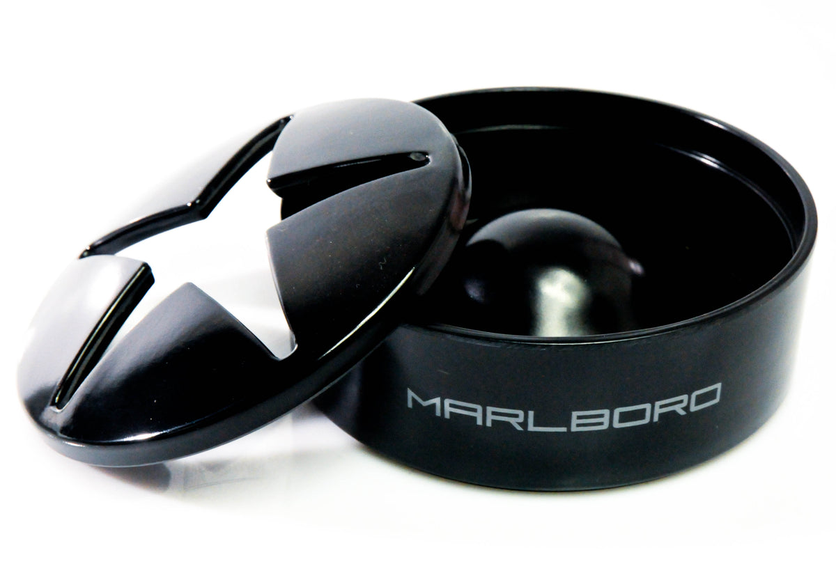 Marlboro Zigaretten Aschenbecher Windaschenbecher Stern Metal/Melamin – Ansicht 2