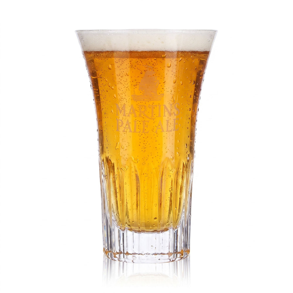 Martin´s Pale Ale Bier Glas 0,38l Becher Relief