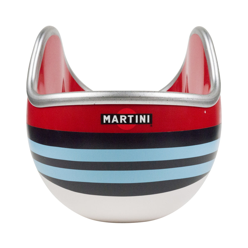 Martini Aperitif Flaschenkühler Eiswürfelbehälter Racing Helmet ice Bucket