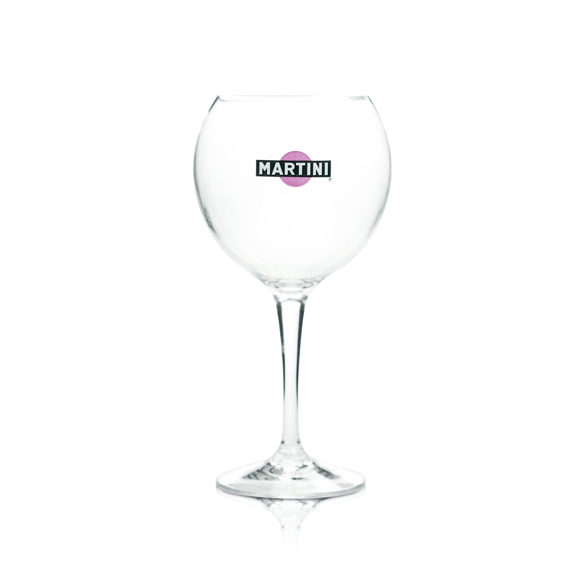 6x Martini Kunststoff Glas 0,3l Ballon Gläser Mehrweg Garten Camping Outdoor Bar – Ansicht 2