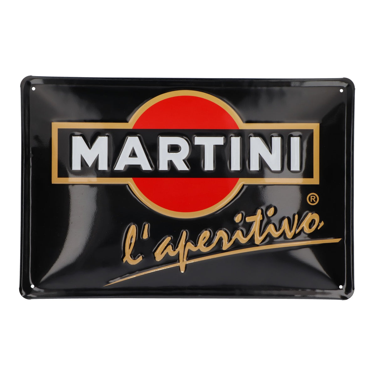 Martini Likör Blechschild Werbeschild Wanddeko "L´aperitivo"