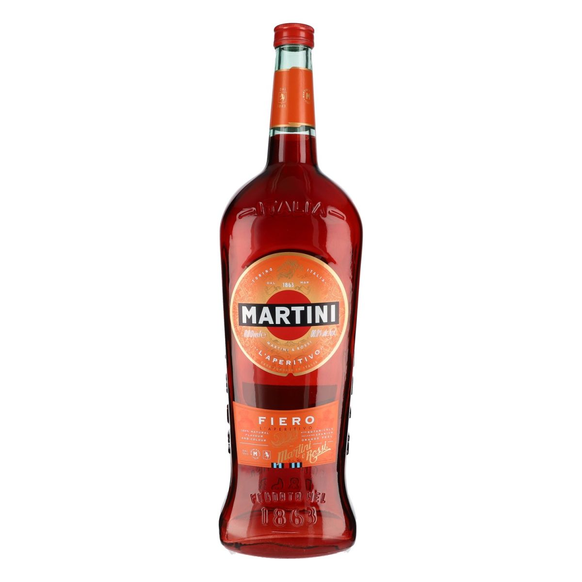 Martini Showflasche Dekoflasche Dummy LEER 3l Magnum Flasche Bardeko