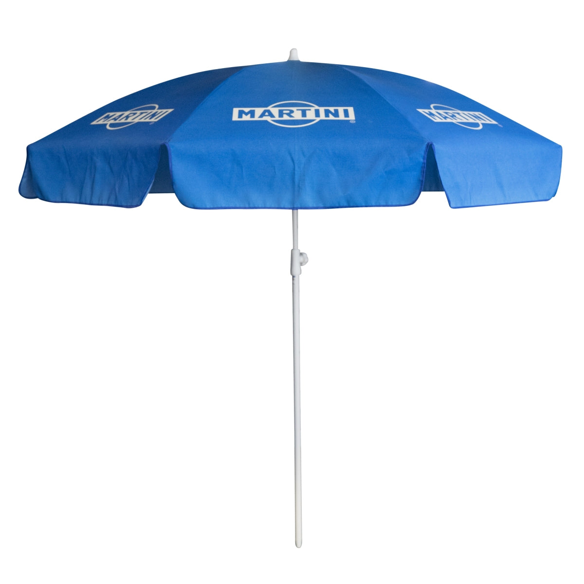 Martini Sonnenschirm Ø2m Blau Gastro Biergarten Outdoor Regenschutz Garten