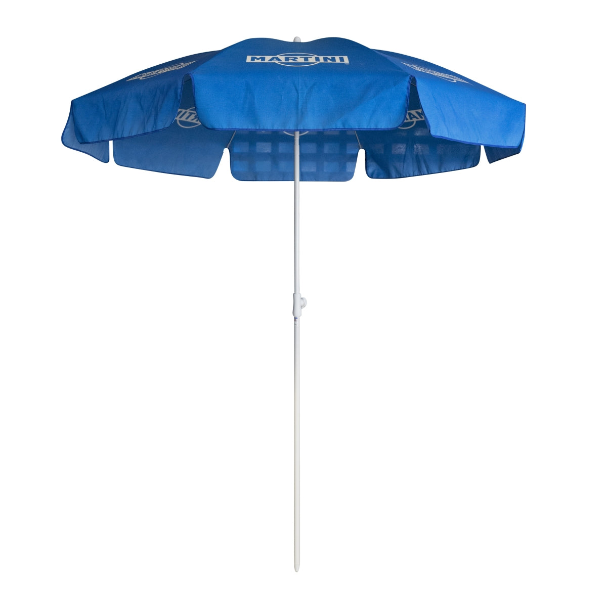 Martini Sonnenschirm Ø2m Blau Gastro Biergarten Outdoor Regenschutz Garten – Ansicht 2