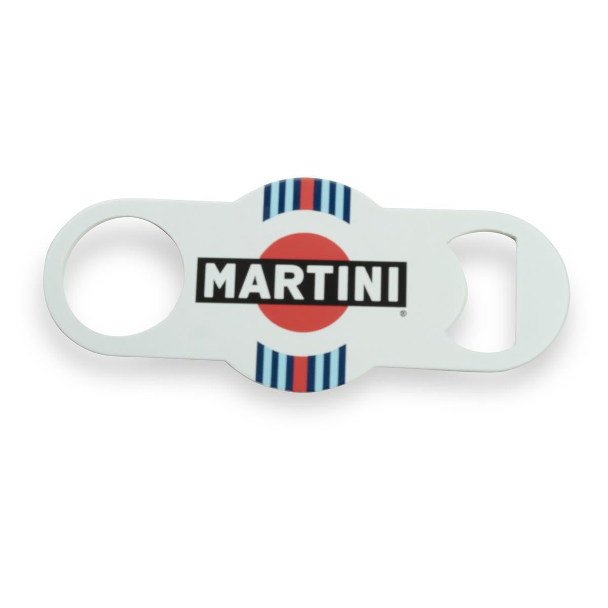 Martini Wermut Flaschenöffner Kapselheber Hebelöffner Racing Design