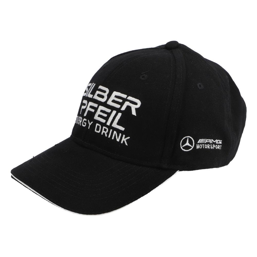 Mercedes AMG Baseballcap Rennfahrer Cap Mütze Kappe Schwarz "Silberpfeil"