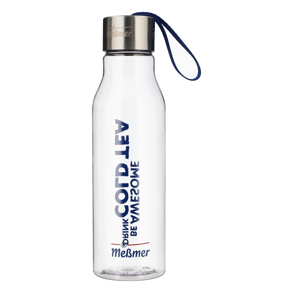 Meßmer Tee Trinkflasche mit Schlaufe Silberner Deckel Awesome drink cold tea