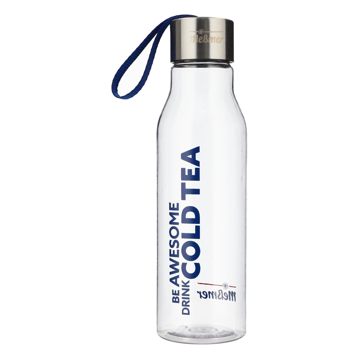 Meßmer Tee Trinkflasche mit Schlaufe Silberner Deckel Awesome drink cold tea – Ansicht 2
