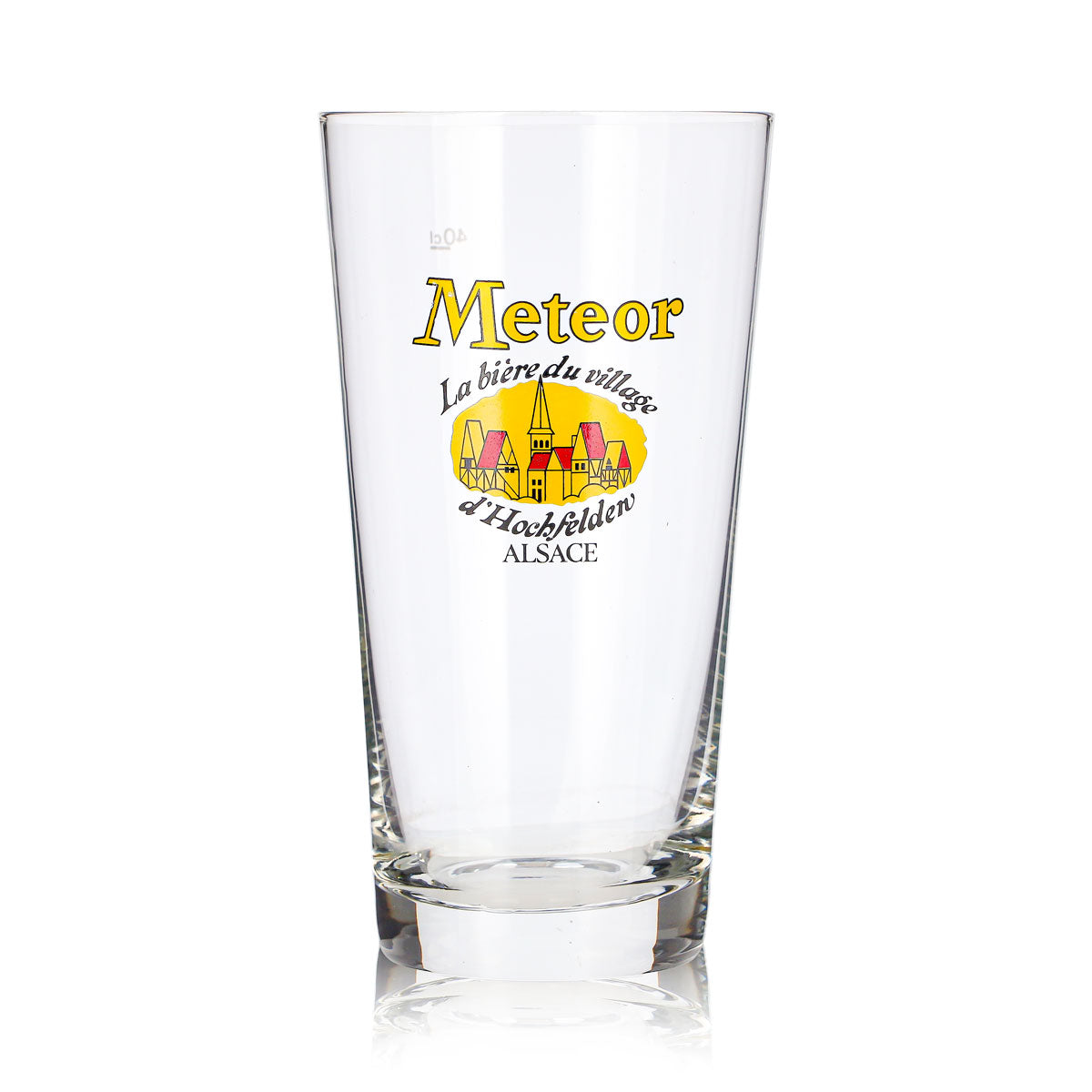 Meteor Bier Glas 0,4l Becher – Ansicht 2