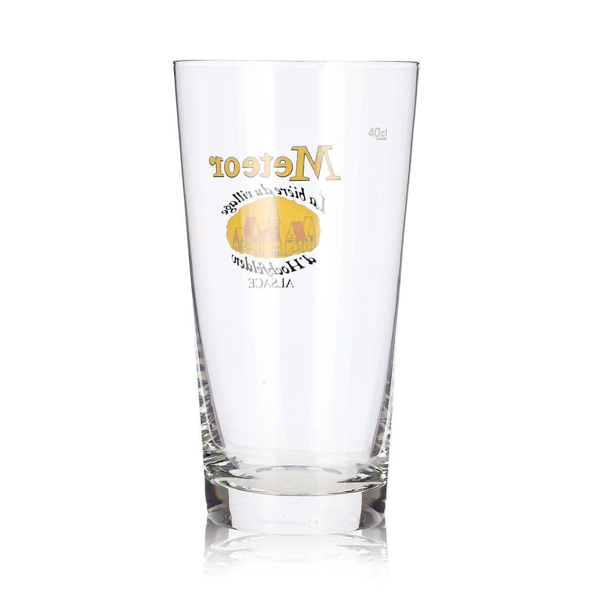 Meteor Bier Glas 0,4l Becher – Ansicht 4
