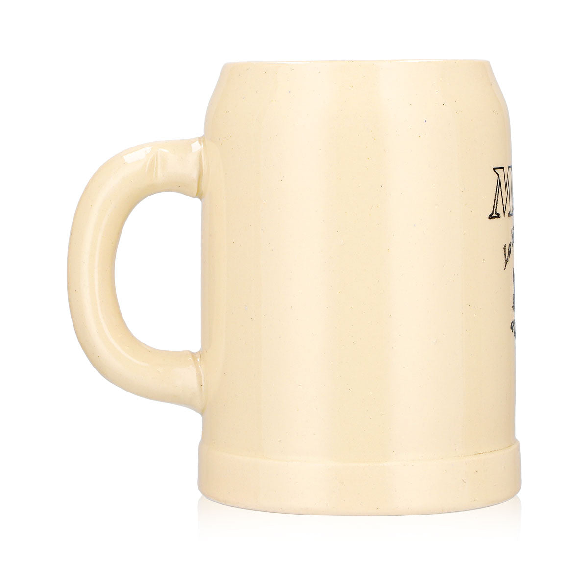 Meteor Bier Glas 0,5l Tonkrug Ton – Ansicht 4