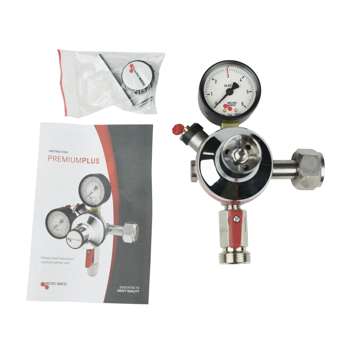 Micro Matic Hauptdruckminderer Premium Plus Druckregeler Druckreduzierventil – Ansicht 2