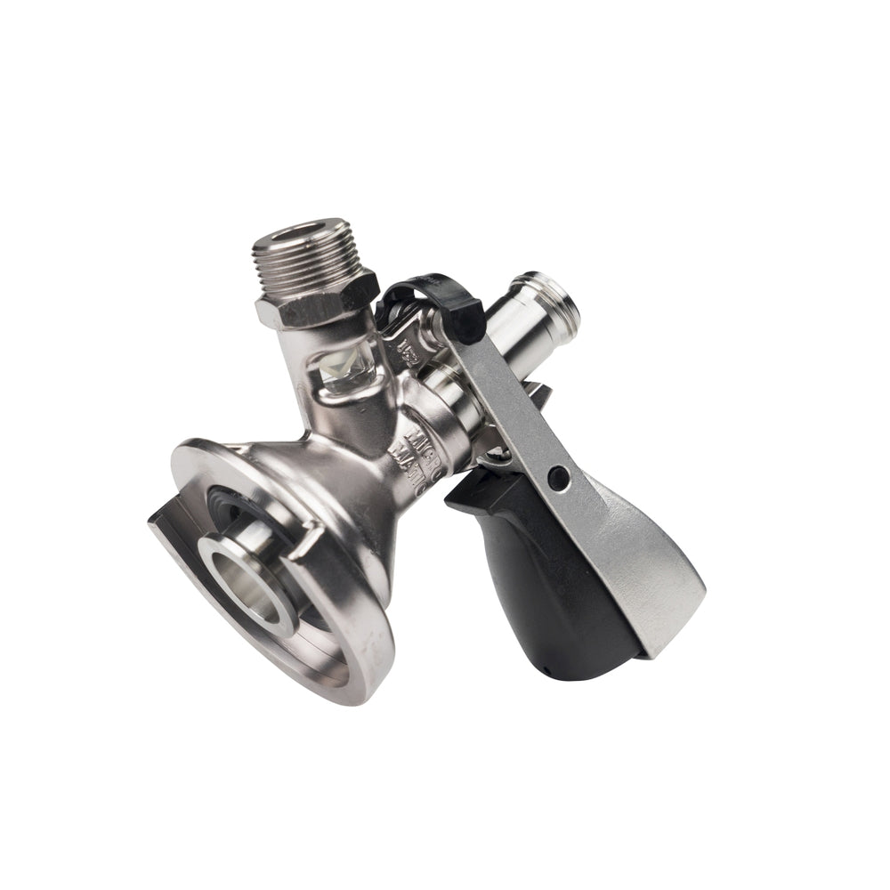 Micro Matic KEG Anschluss Bierfass Zapfhahn Tegernsee Beer Tap Gastro Flachkeg