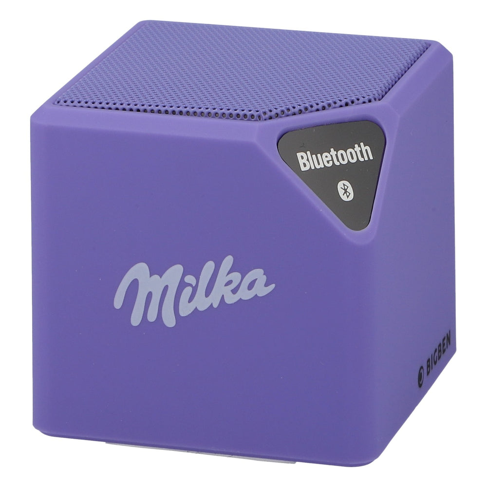 Milka Bluetooth Lautsprecher BIGBEN Luminous mit Lichteffekten lila