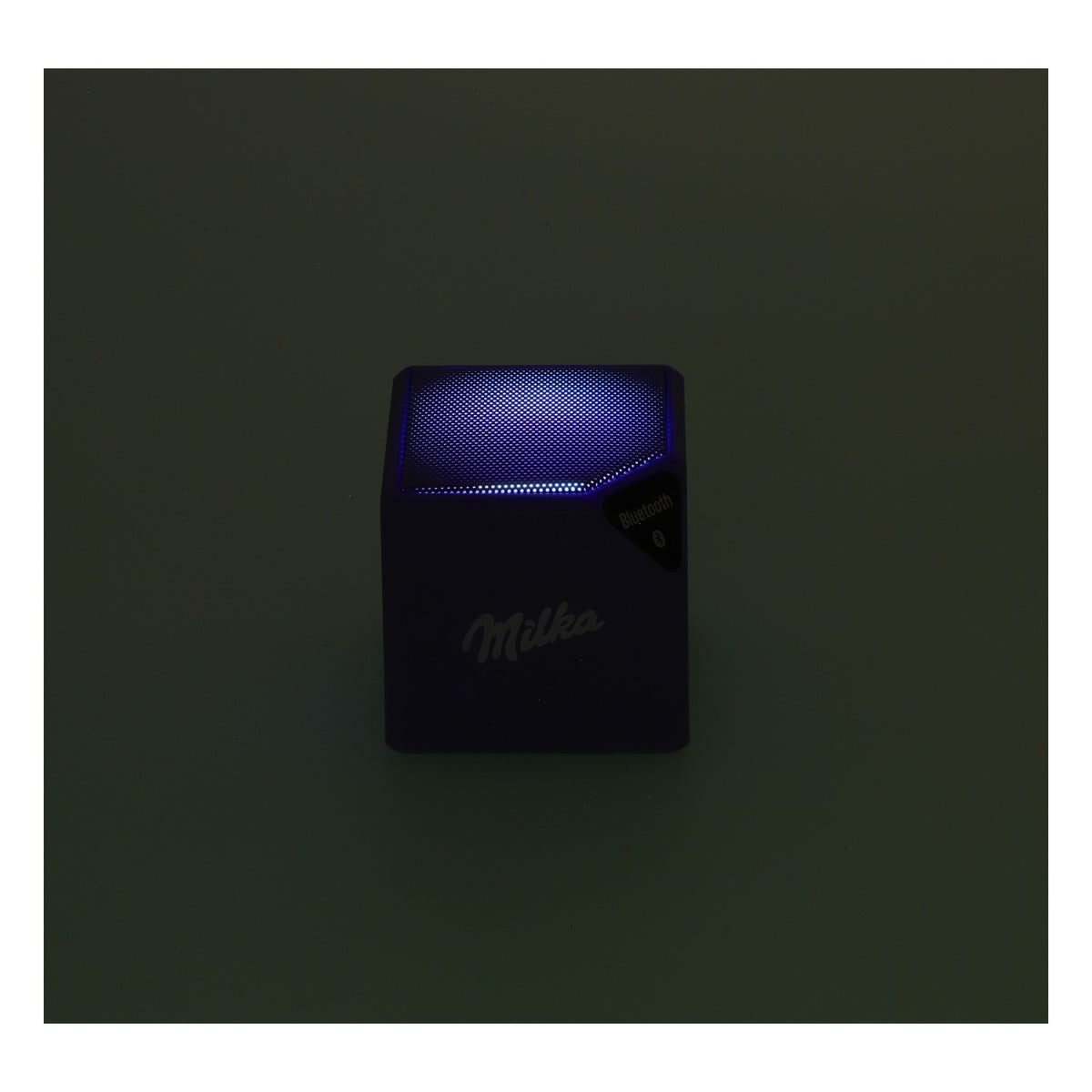 Milka Bluetooth Lautsprecher BIGBEN Luminous mit Lichteffekten lila – Ansicht 4