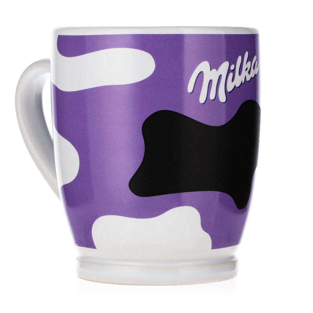 Milka Lebensmittel Glas Becher Beschreibbar mit Stift Kuhflecken 0,3l Keramik – Ansicht 2